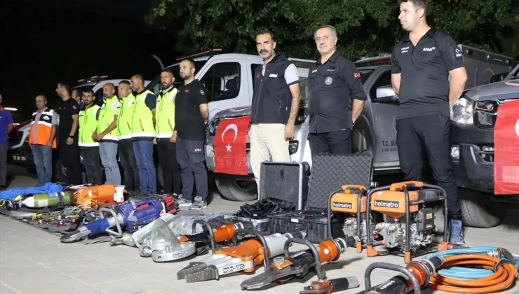 Siirt’te Marmara Depremi’nin 25. yılında bilgilendirme ve ekipman tanıtımı yapıldı